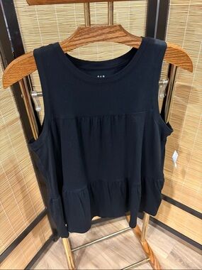 GAP Black Tiered Sleeveless Tank